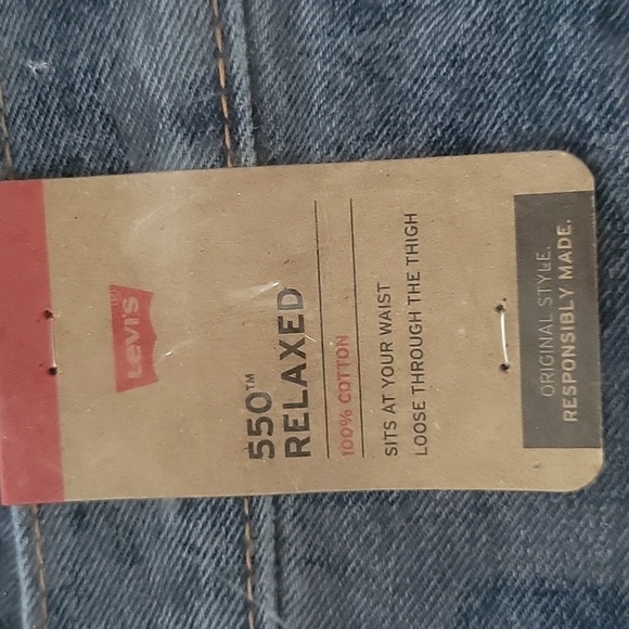 Brand new  levi's Mens Jeans 38 X 32, 550 relaxed fit - Picture 2 of 5